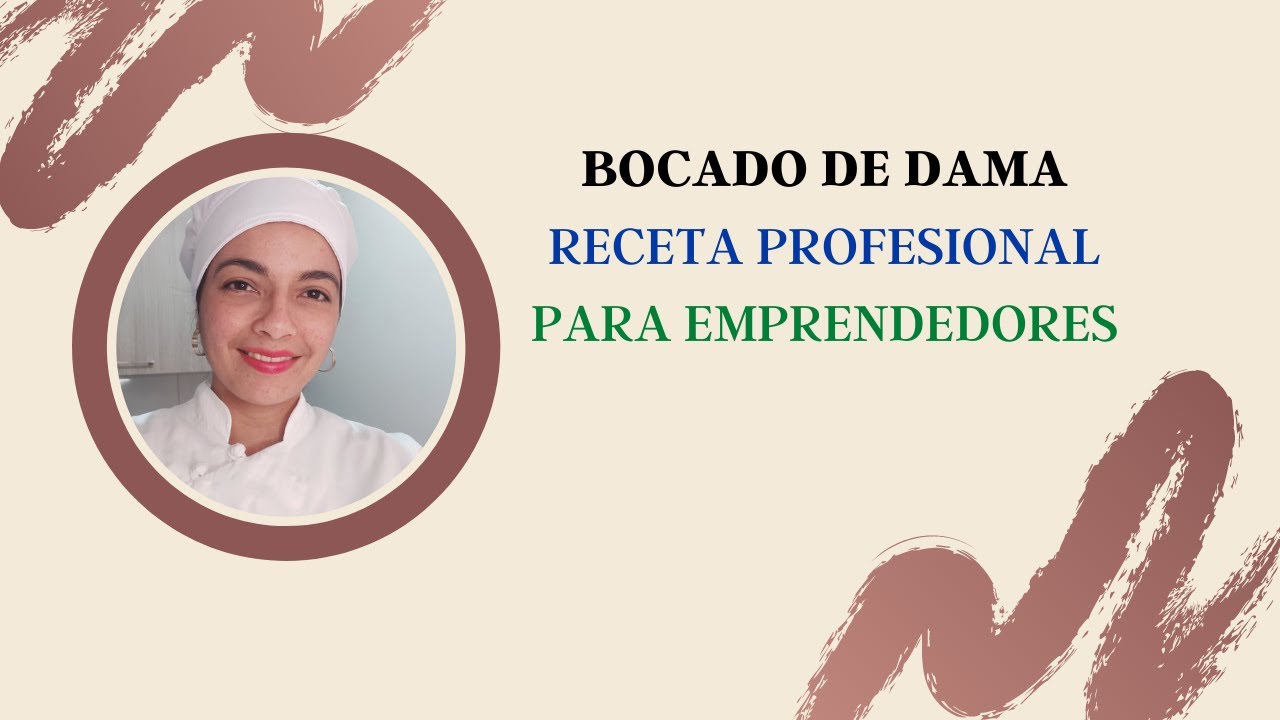 BOCADO DE DAMA. RECETA PROFESIONAL