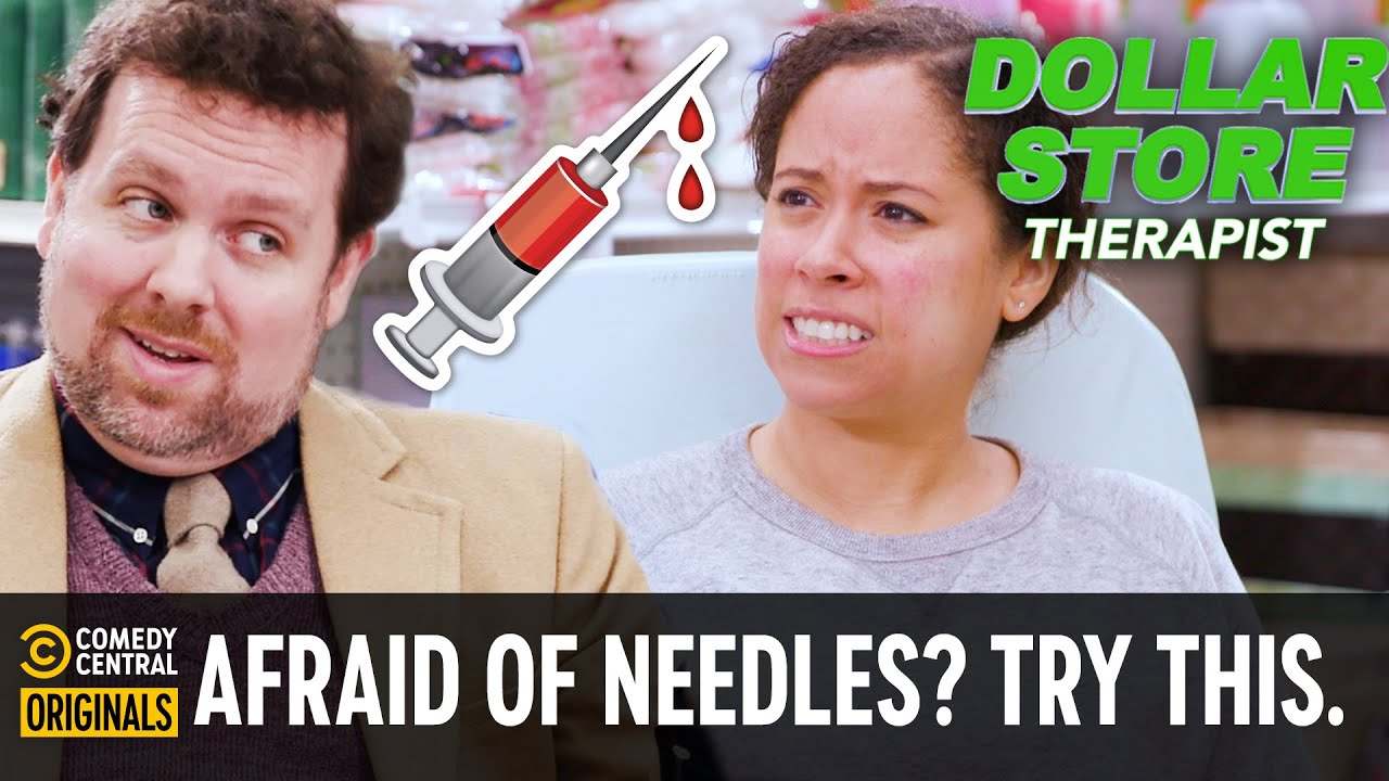 Hate Needles? Try This (ft. Marina Rachael) - Dollar Store Therapist