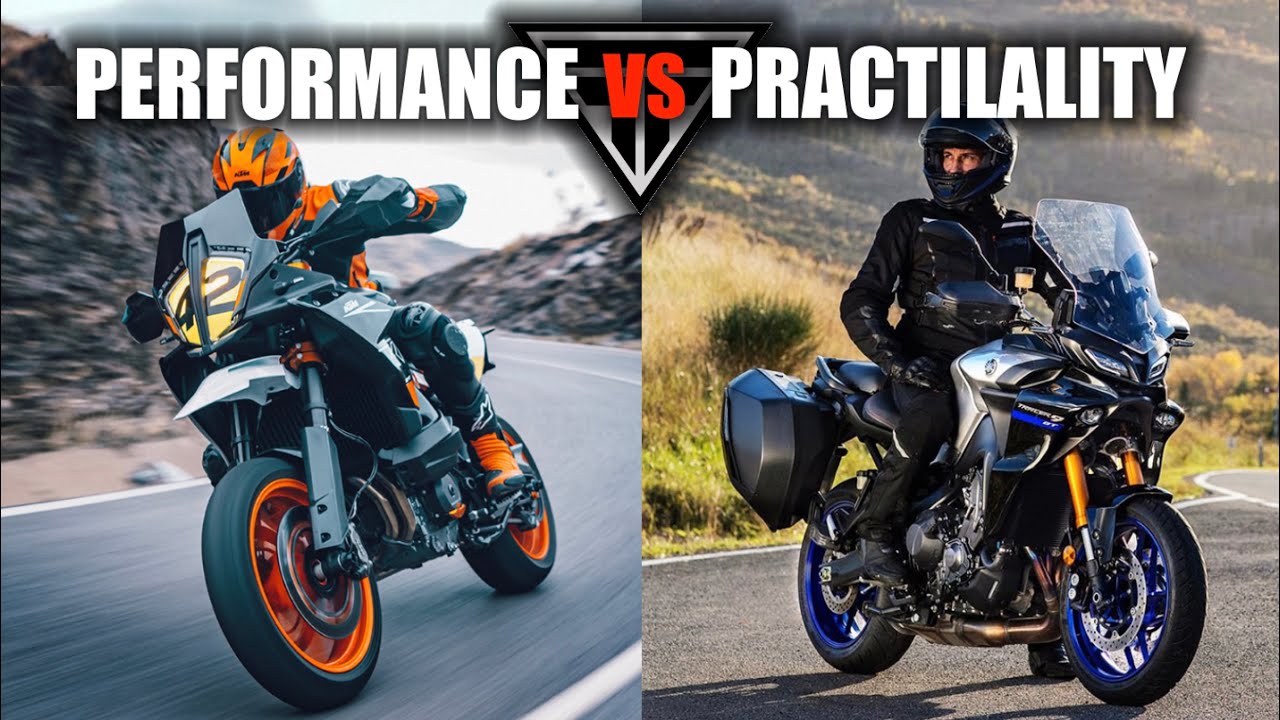 KTM 890 SMT против Yamaha Tracer 9 GT+ | Какой спорт-турист лучше?