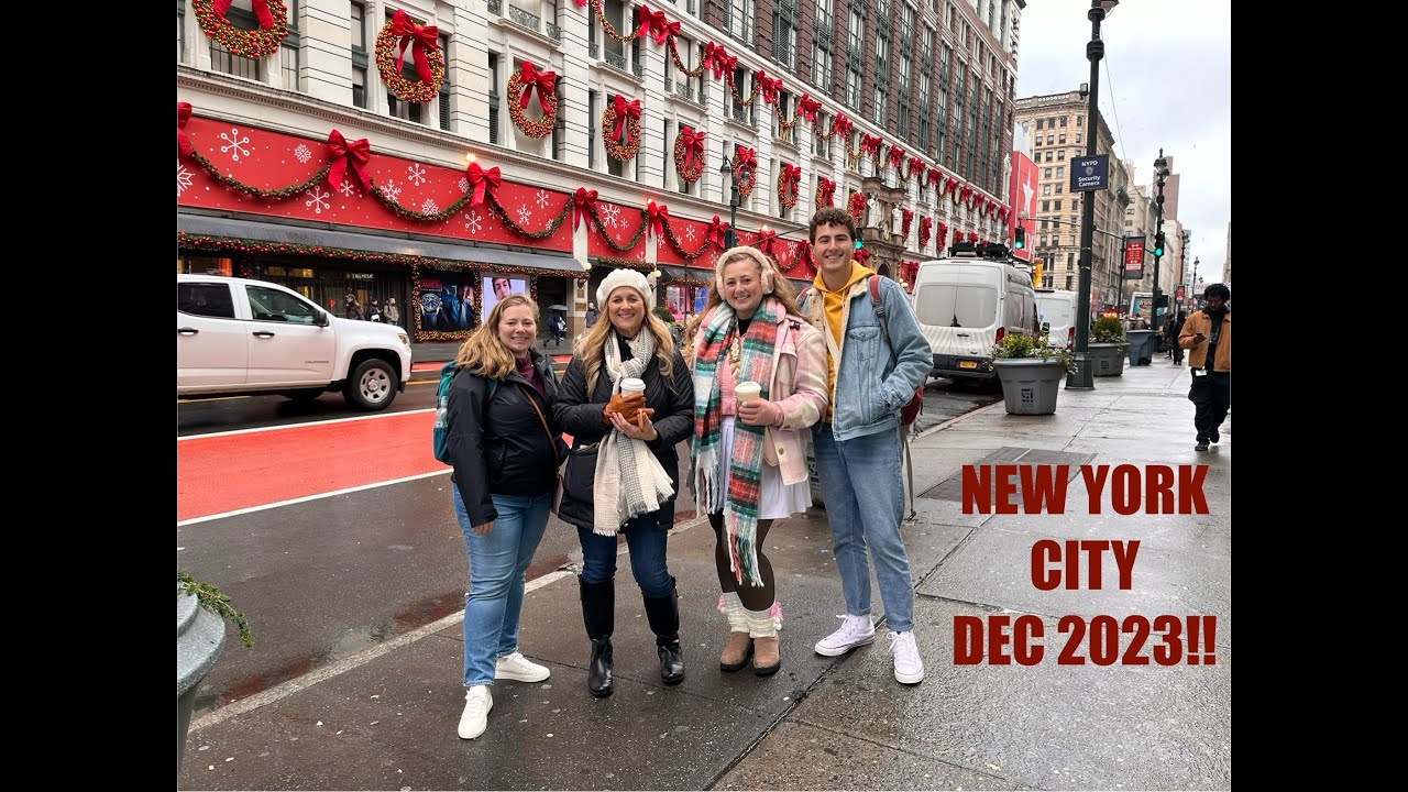New York City at Christmastime!!!