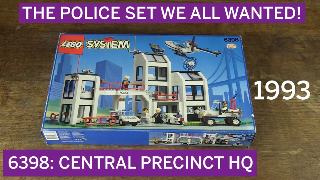 LEGO 6398 &ndash; The Most Iconic Police HQ of the 90s! #lego