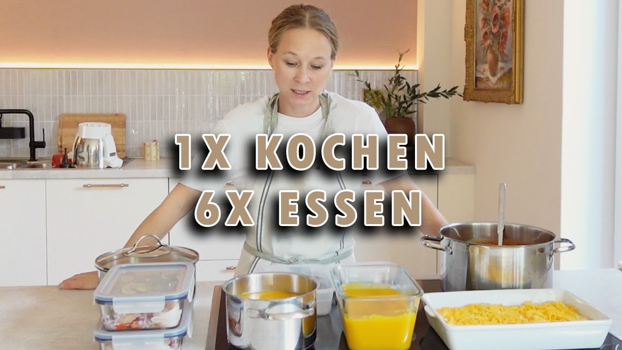 Kein Stress mehr beim Abendessen ✨ 1x kochen reicht!