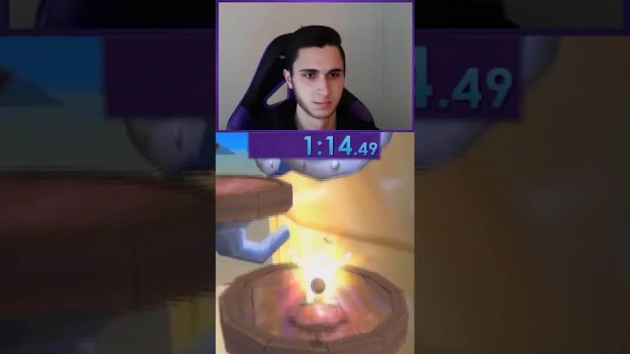 Он прошёл трассу идеально... #speedrun #spongebob #retrogaming #gaming