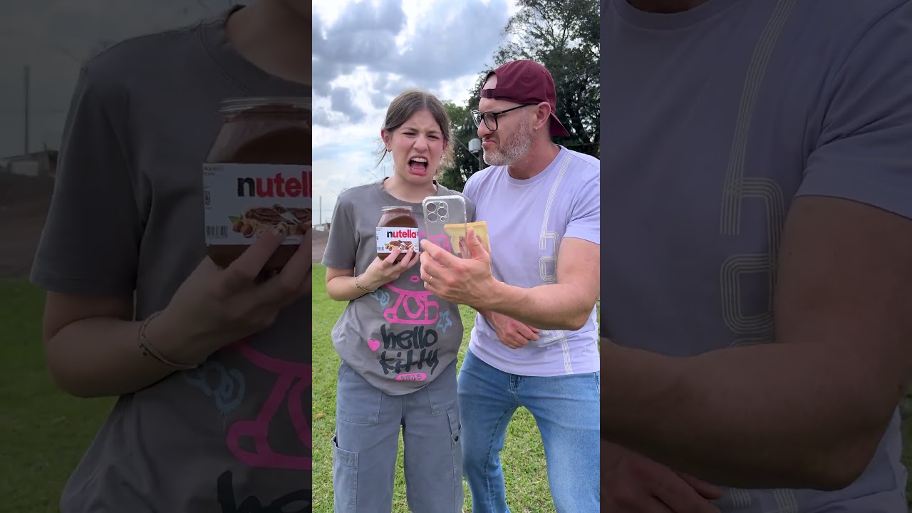 Bread with Nutella turns into Slime 😱