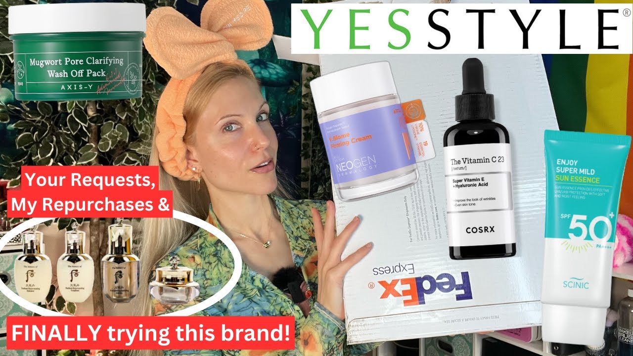 Yesstyle Skincare Haul: Your Requests & Recs, Repurchases, & Lux K-Beauty!