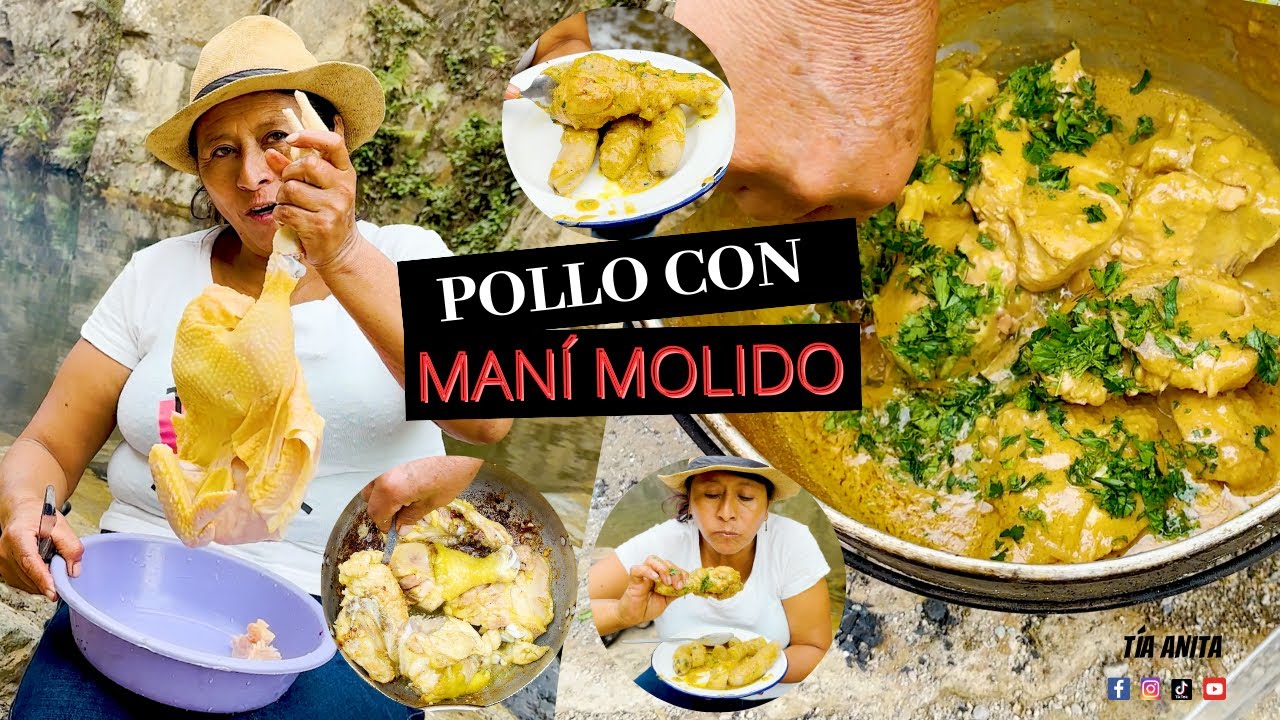 ¡ Es tan delicioso que lo preparo todos los días ! POLLO CON MANÍ muy Sabroso
