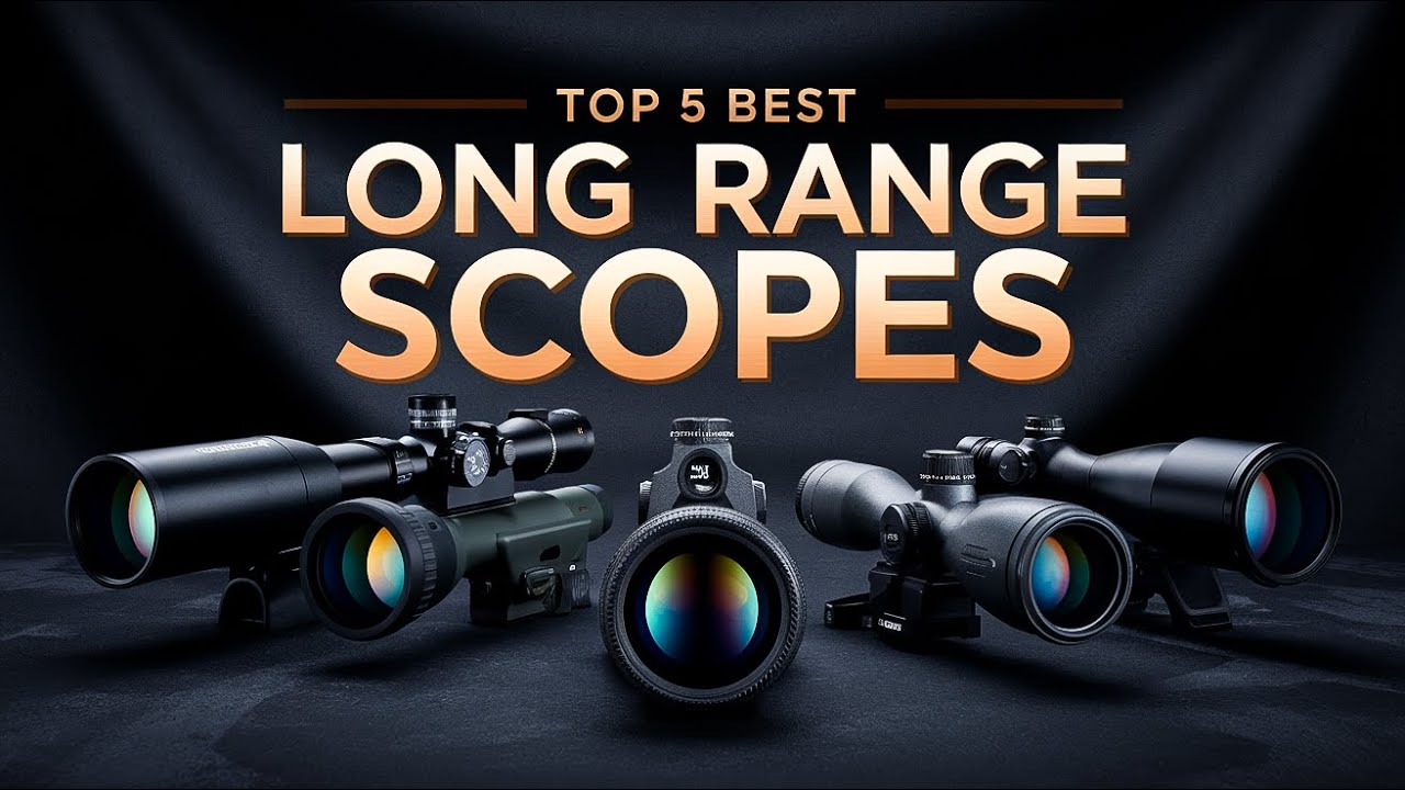 Top 5 Best Long Range Scope 2026!  🔥