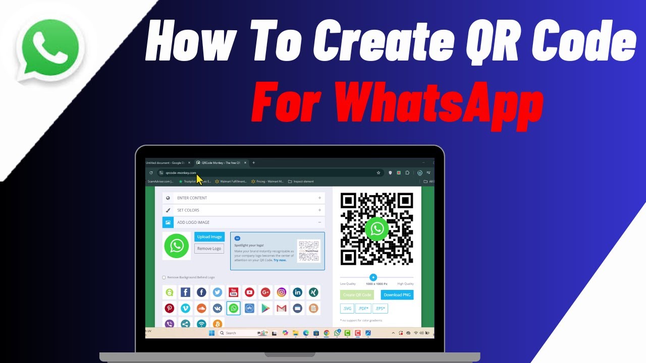 Как создать QR-код для WhatsApp