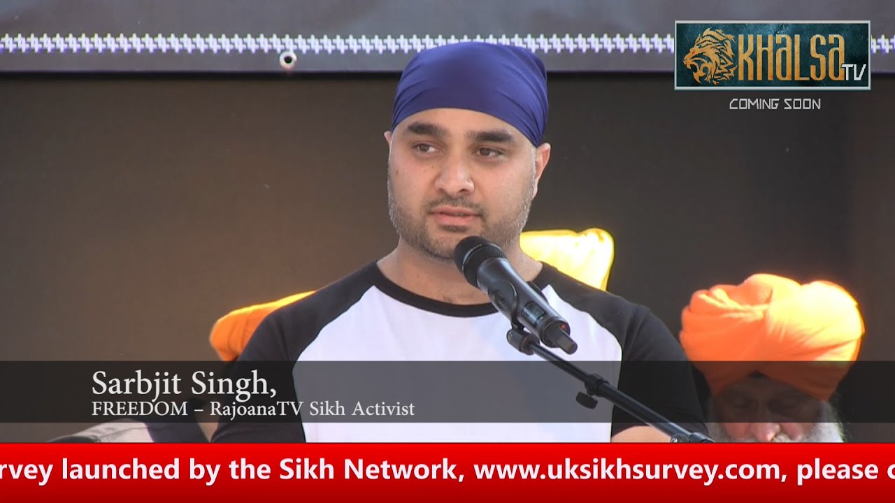 Sarbjit Singh, FREEDOM RajoanaTV Sikh Activist