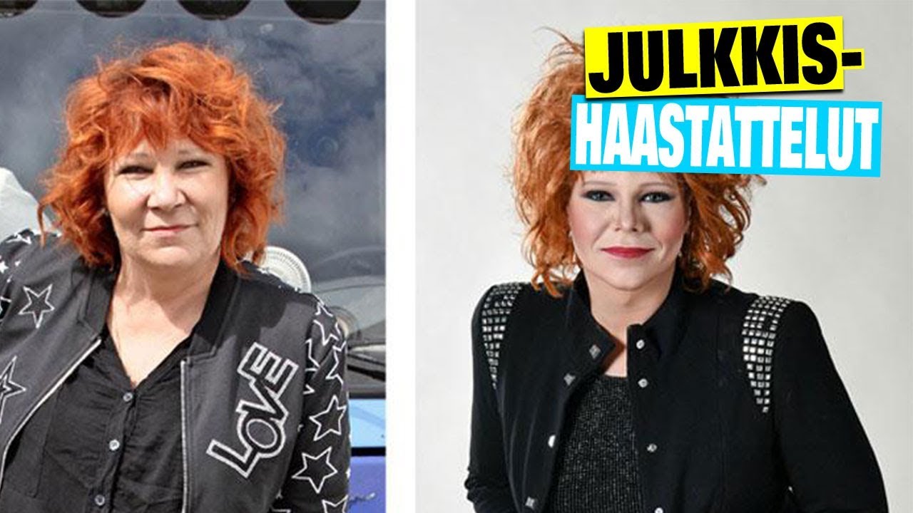 Maskeeraaja Jere Sivonen loihtii itsest&auml;&auml;n kenet vain julkkiksen &ndash; n&auml;in syntyy Vicky Rosti-meikki!