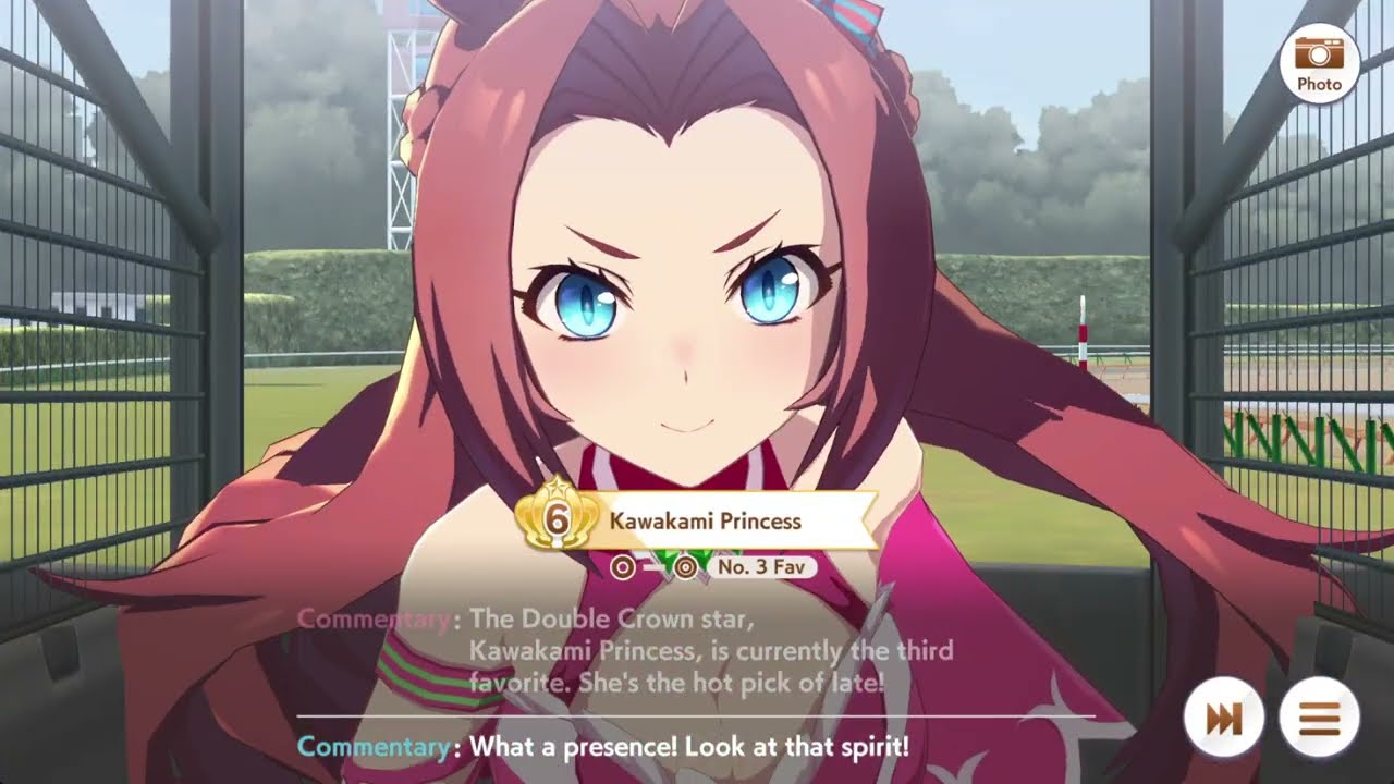 Kawakami Princess showing off her PRINCESS POWER