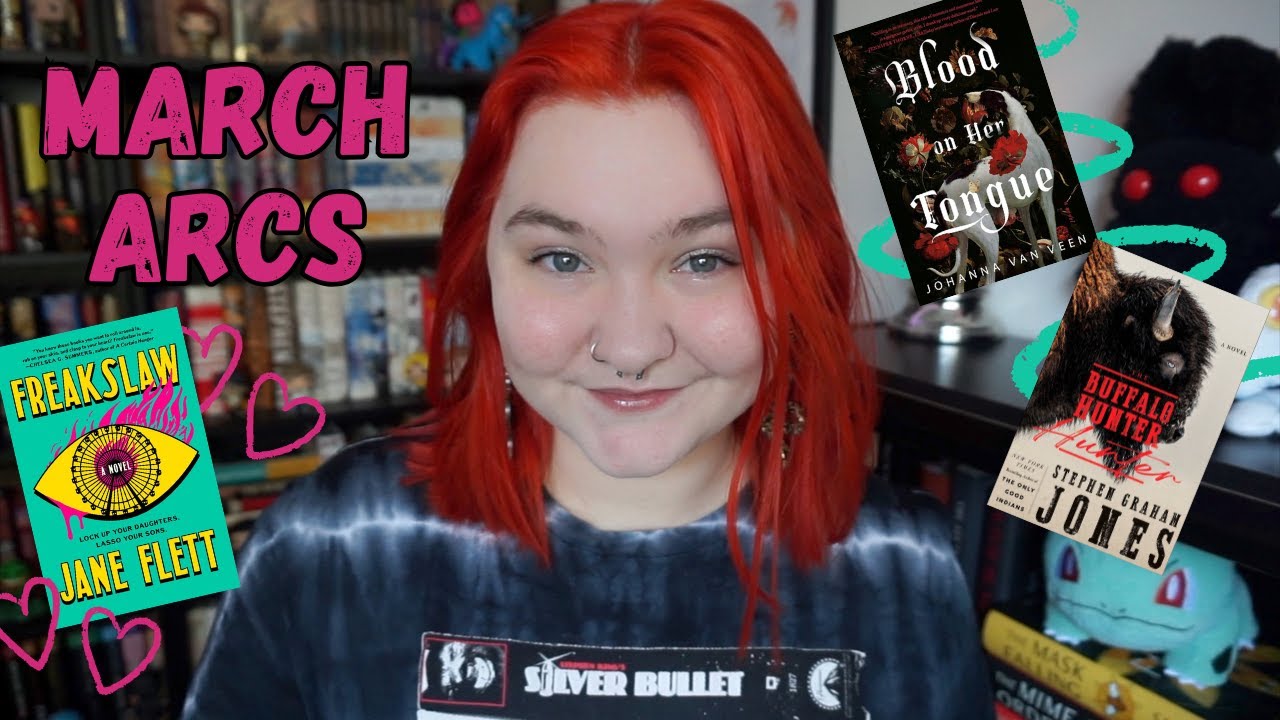 Reading New Horror Releases // March Arcs Reading Vlog