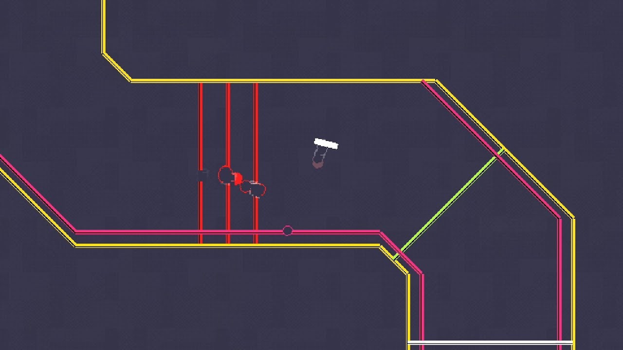 Flywrench &mdash; [15MoG.124]  |  Minimalist Neon Indie Retro Arcade Action from Messhof