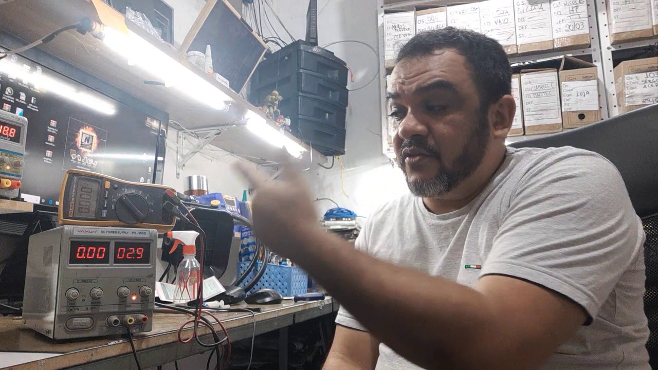 CONSERTO EM FONTE DE BANCADA 