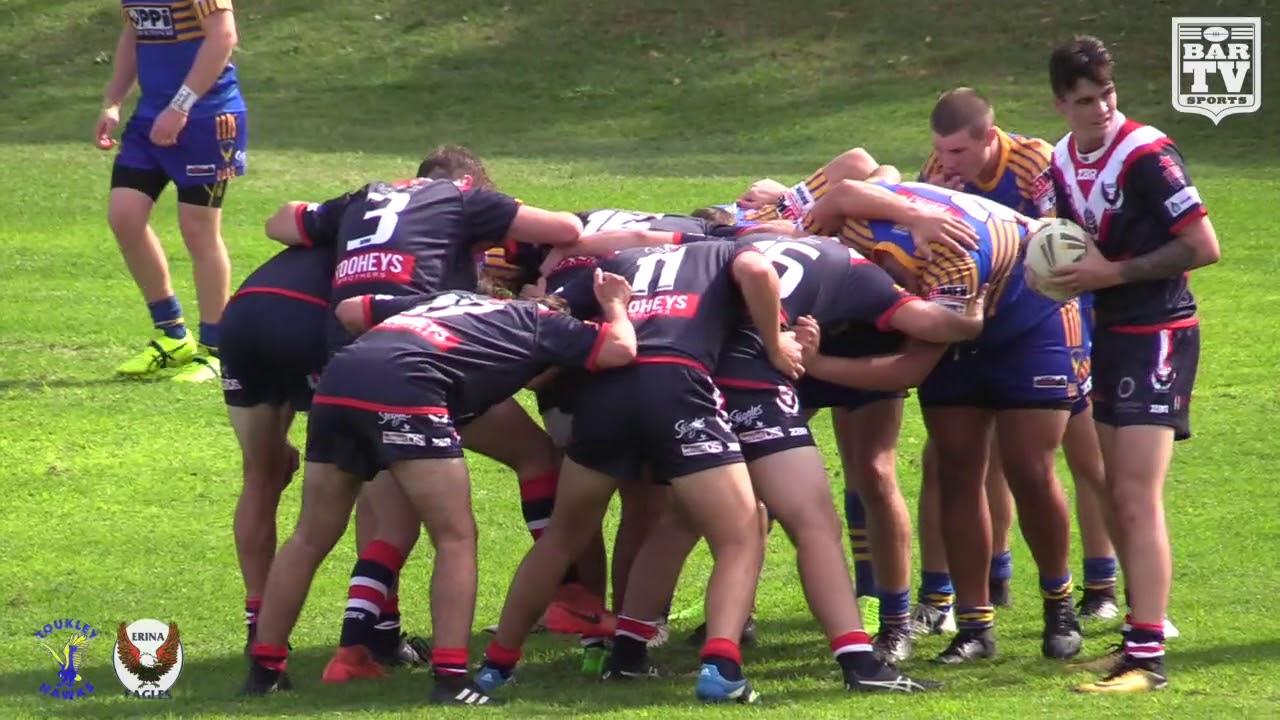 2018 CCRL U18s - Round 2 Highlights - Toukley Hawks v Erina Eagles