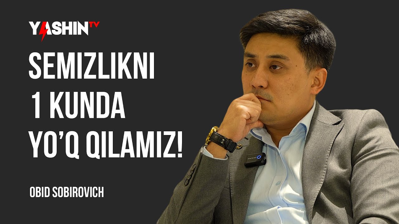 Semizlikni 1 kunda yo&rsquo;q qilamiz!