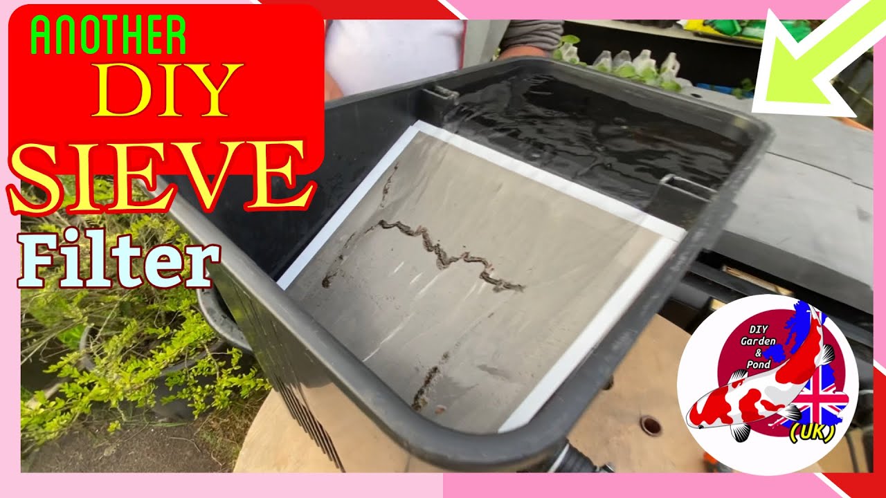 Another DIY Pond Sieve Filter