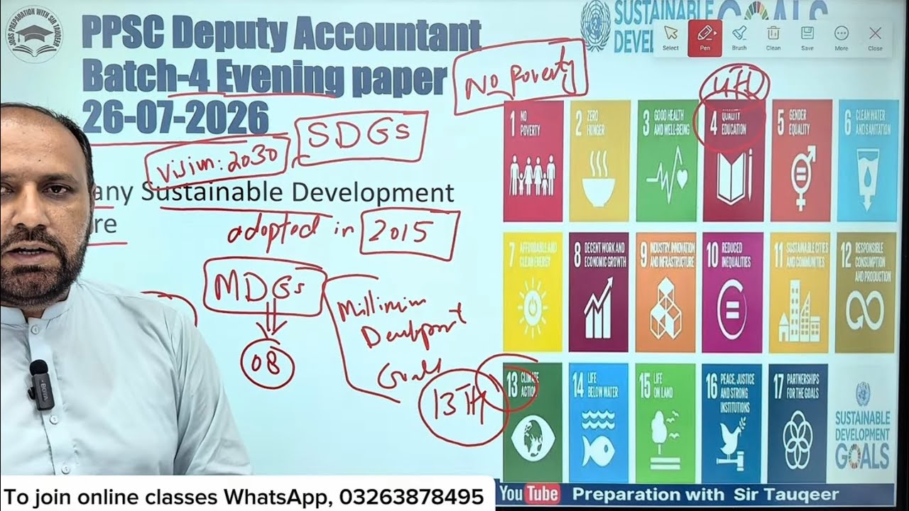 PPSC Deputy Accountant 26-07-2026 Evening Paper | PPSC FPSC SPSC CSS KPPSC PMS GK AJKPS Preparation