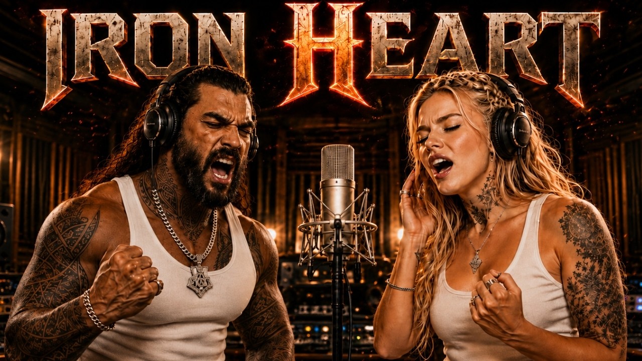IRON HEART | Ragnar Ironwolf ft Freyvalka | Viking Hip Hop Anthem