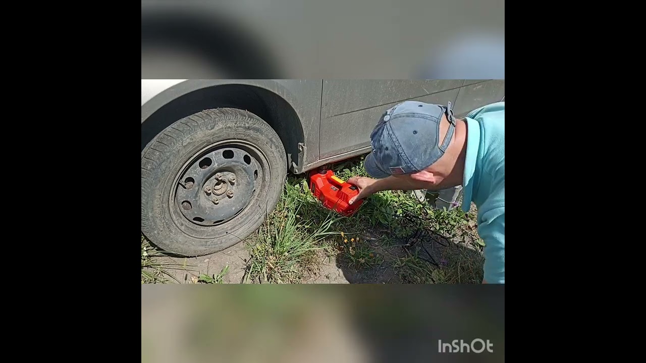 Гідравлічний домкрат і гайковерт 12в від прикурювача