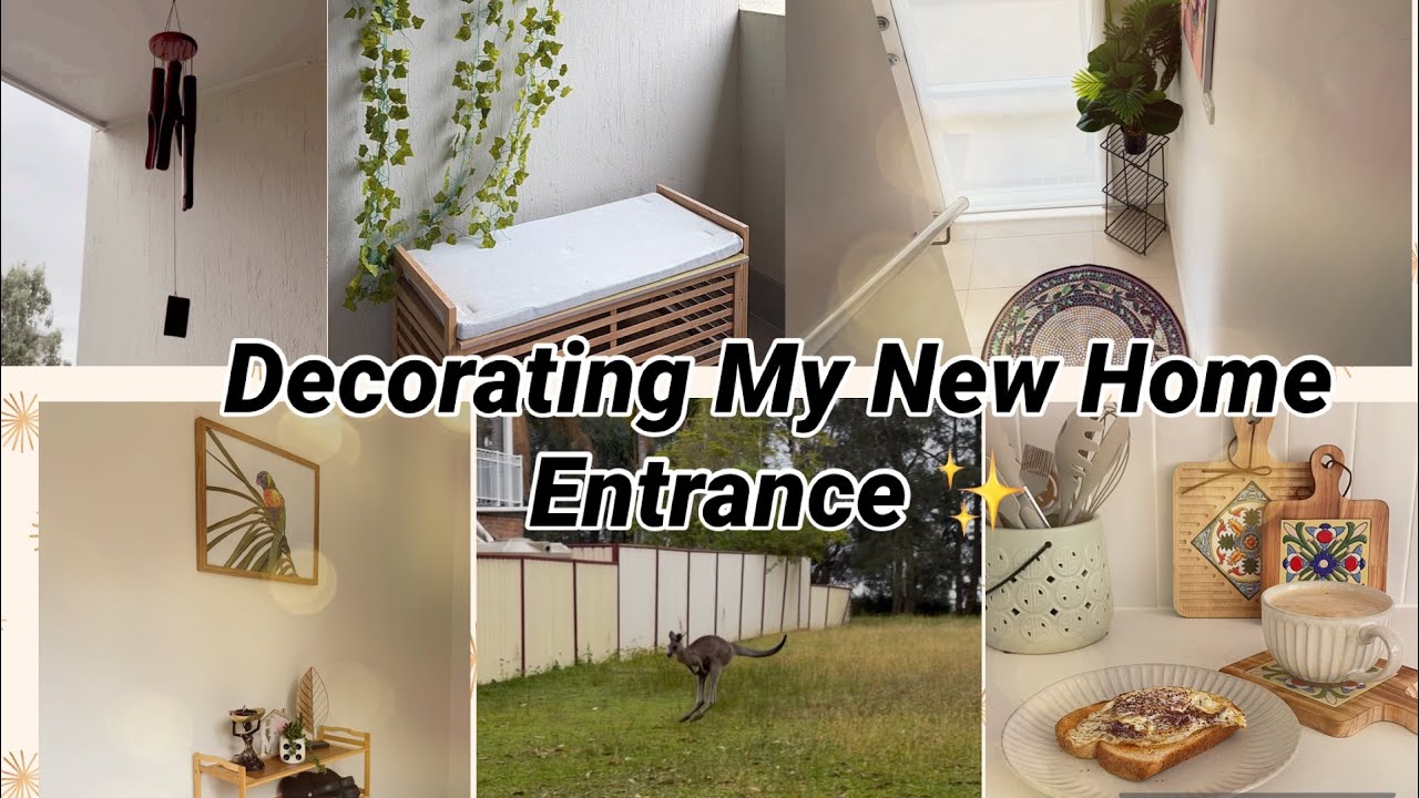 Home Entrance Decoration, Shopping & Unboxing + Weekend Trip to Sydney!