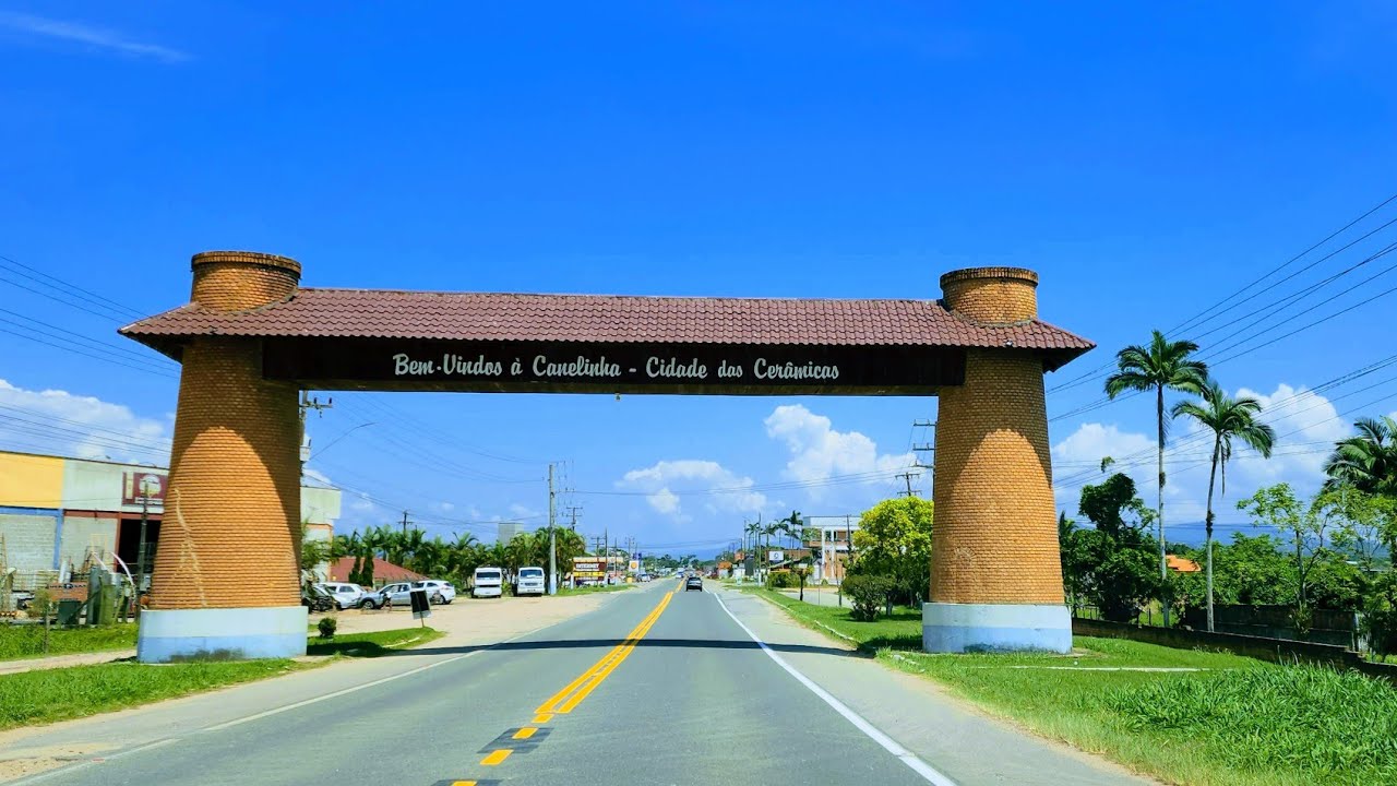 Canelinha SC.. Cidade das  Cerâmicas..