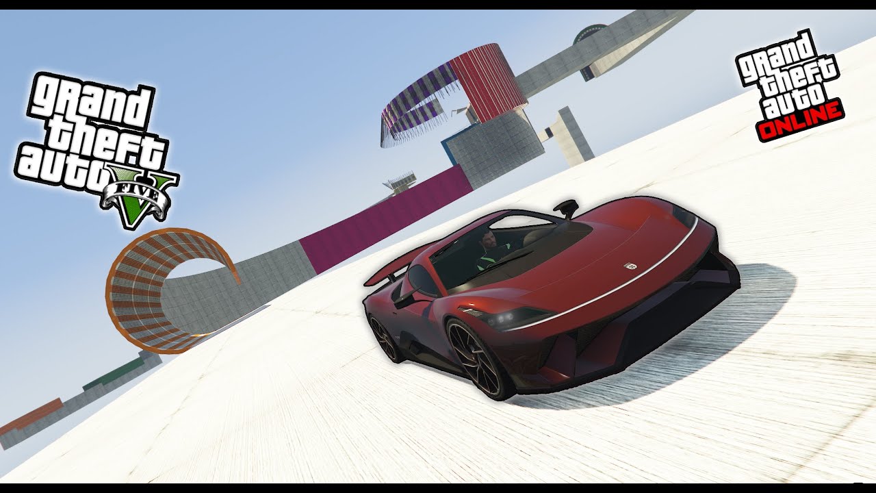 Hyper Car Stunt Parkour Challenge That Will Test Your Limit #gta
