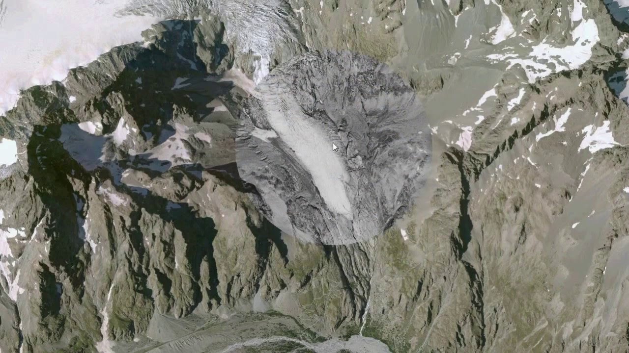 Remonter le temps : le glacier Blanc