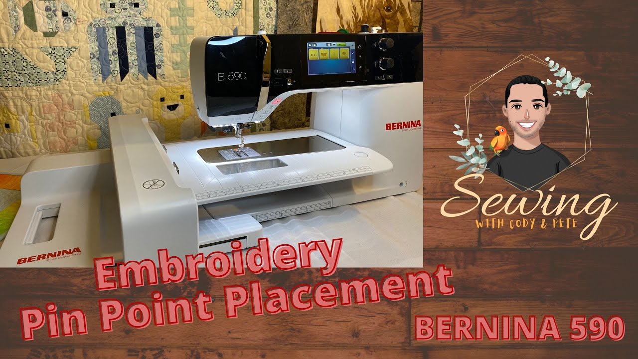 Bernina 590 Emb Pin Point Placement