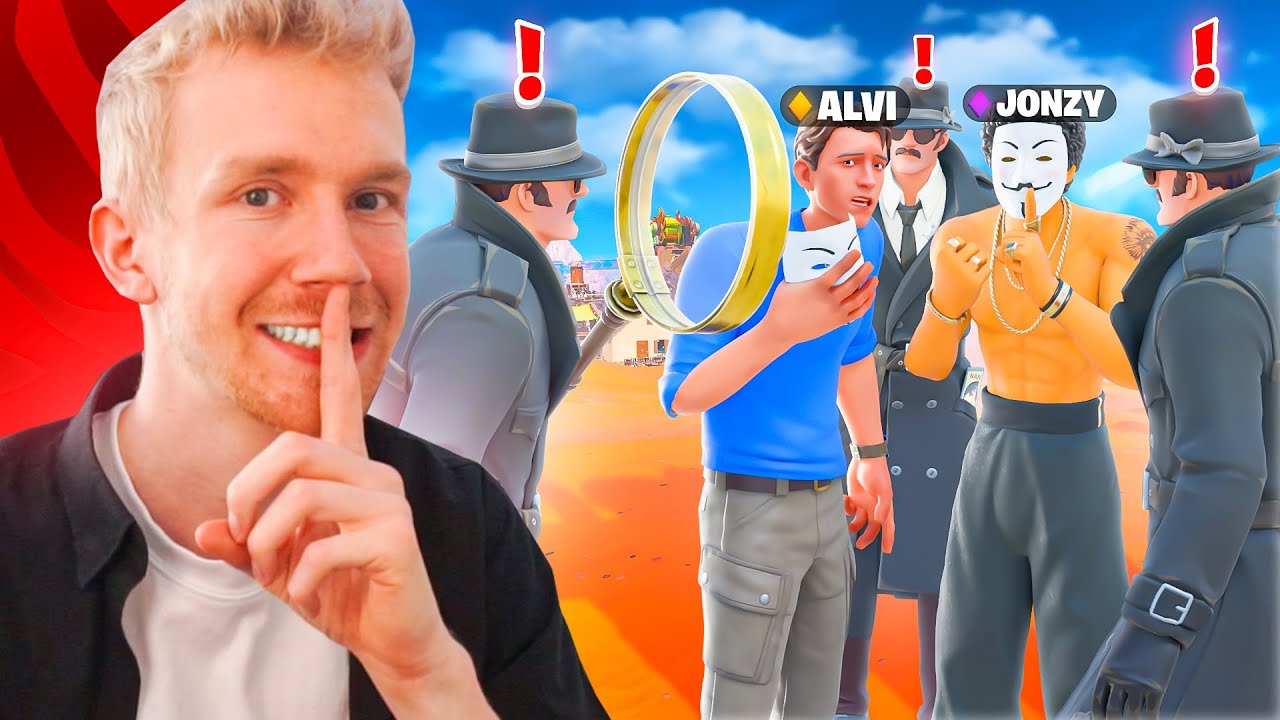 ERKENNE ich ALVI und JONZY unter *100 SPIELERN* in Fortnite? 😱