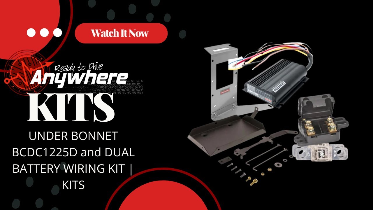 Under Bonnet BCDC1225D and Dual Battery Wiring Kit Overview & Setup | Ready to Drive Anywhere Kits