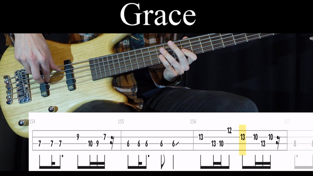 Grace (Jeff Buckley) - Bass Cover (With Tabs) by Leo Düzey