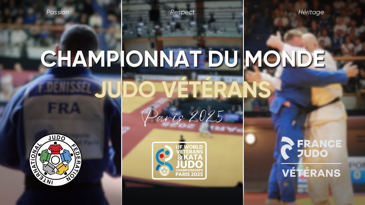 INSIDE - Championnats du Monde Judo Vétérans Paris 2025 | La passion n'a pas d'âge 🥋