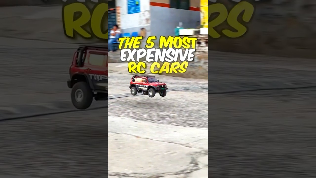 THE 5 MOST EXPENSIVE RC CARS 🚘 💸! #rccars #shorts