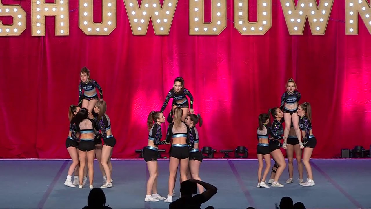 Black Widow Cheer Gym  Crush   Level 3
