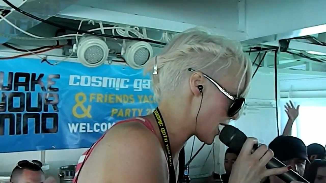 Emma Hewitt (Live) & Cosmic Gate @ Miami Yacht Cruise Party 2012 (Part 2 of 2) (HD)