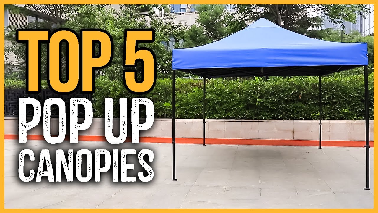 Best Pop Up Canopies 2024 | Top 5 Best Pop Up Canopy Tent Reviews