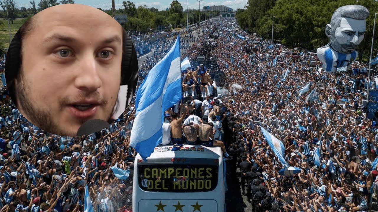 LO QUE PASO EN LAS CELEBRACIONES DE ARGENTINA POR GANAR LA COPA DEL MUNDO