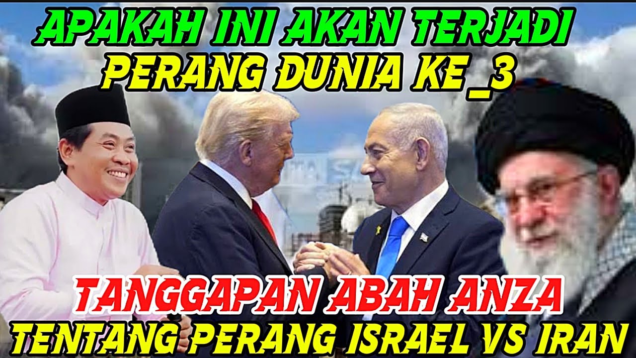 Live Pengajian Lucu_Tanggapan Abah Anza Tentang Perang Israel Dan Irang #Trending#Viral#abahanza 