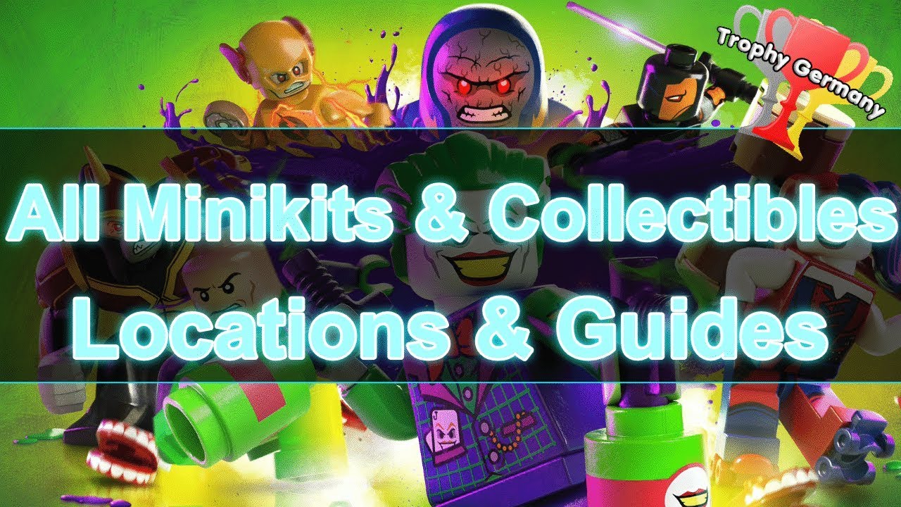 LEGO DC Super Villains - All Minikits & Collectibles (100%  Completion)
