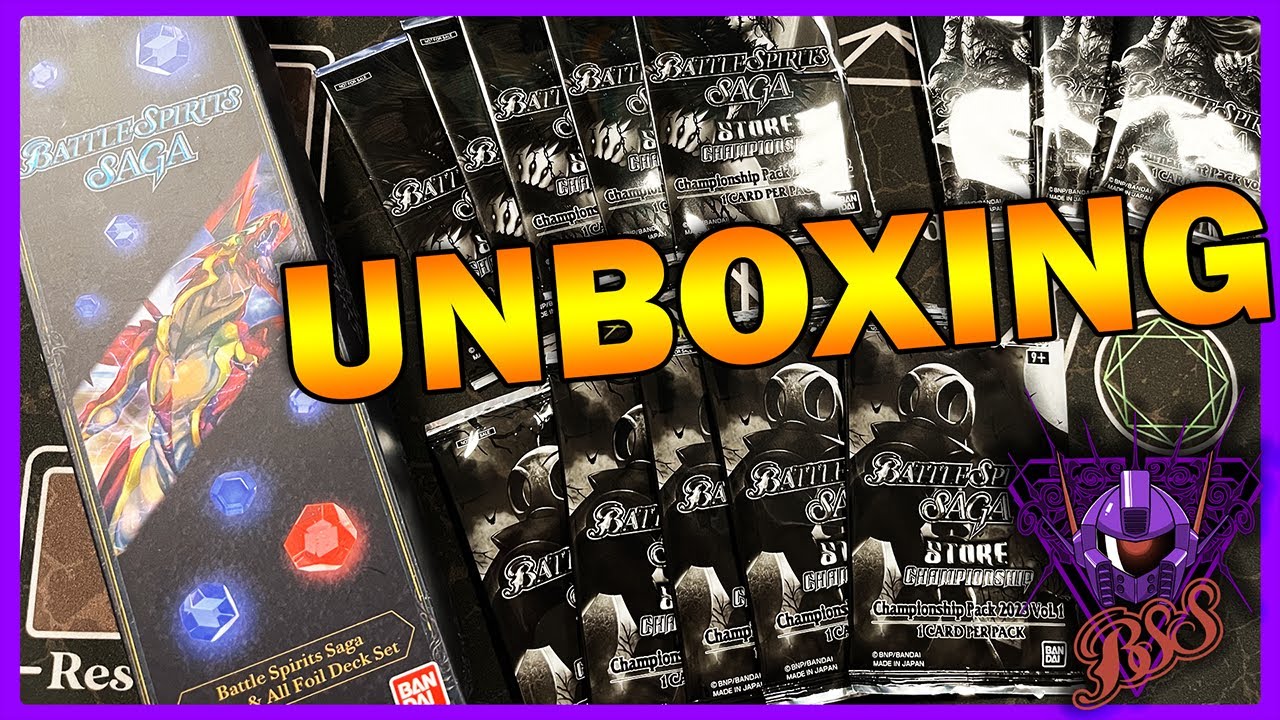 FOIL SET & PROMO PACKS - UNBOXING | Battle Spirits Saga TCG