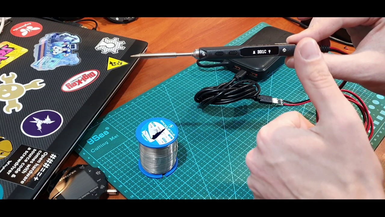 TS100 soldering  iron - USB-C PD 5 minutes Hack