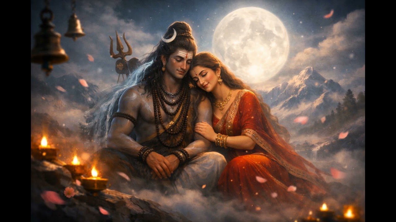 शिव पार्वती प्रेम गीत ❤️ महाशिवरात्रि स्पेशल | ड्रीमी अफ्रो-फोक भक्ति सॉन्ग (AI म्यूज़िक)