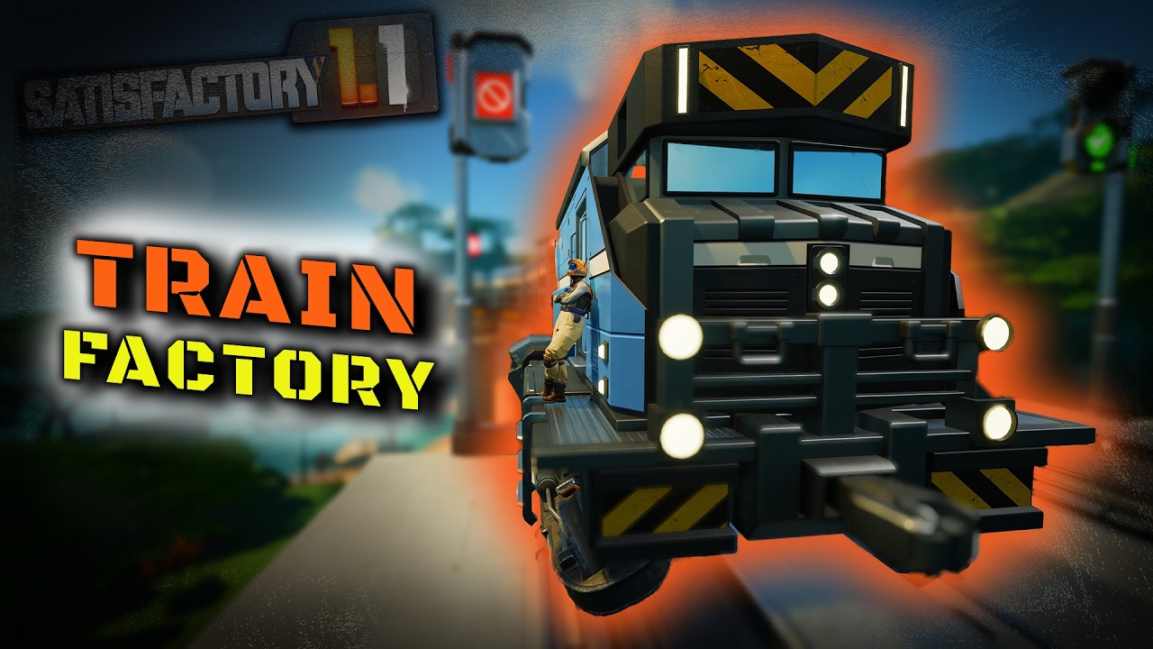 The Ultimate Satisfactory TRAIN Guide!