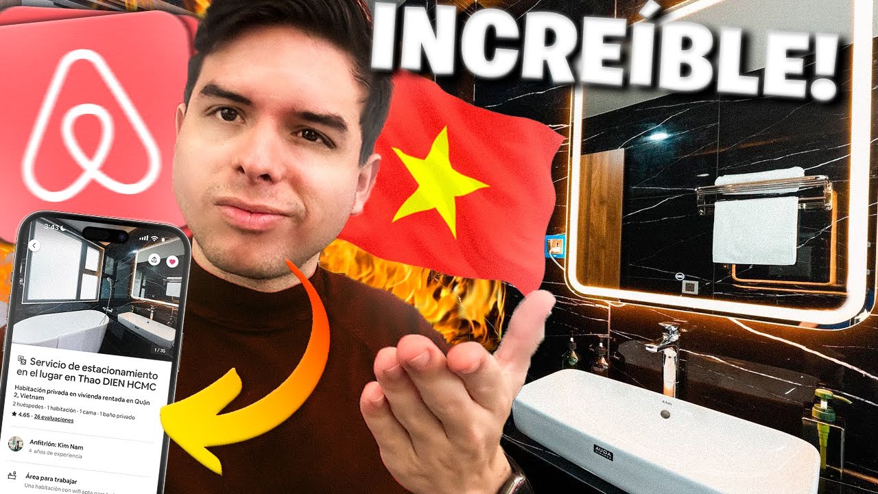 🤯 Así es mi MINI Departamento de Lujo en Vietnam 🤯 Es un AIRBNB SÚPER BARATO 🤑