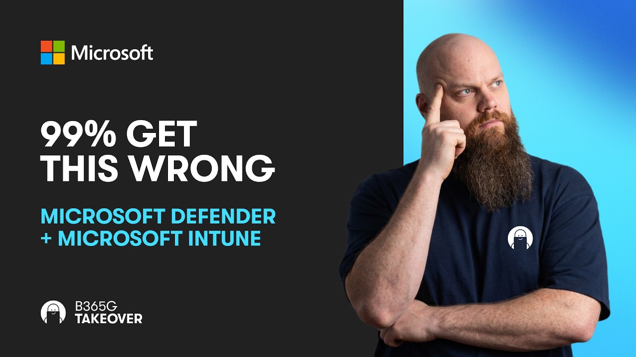 99% IT-команд ВСЁ ЕЩЁ неправильно используют Microsoft Defender + Microsoft Intune