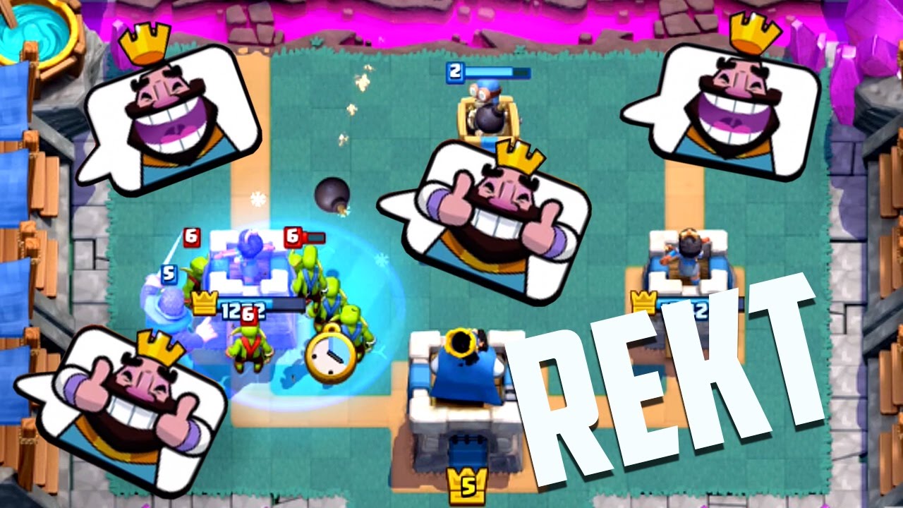 Let's Play Clash Royale Ep. #8: Emote Spammers = REKT!