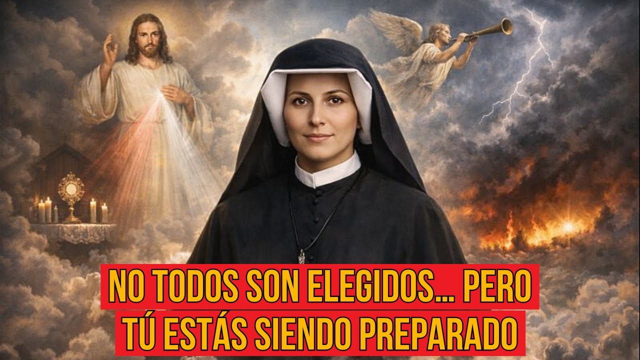 ⚠️ Santa Faustina Revela: 3 Señales de Que Dios Te Ha Elegido