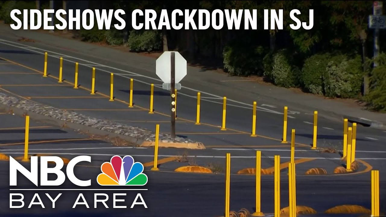 San Jose Installs Devices, Materials at Some Intersections to Combat Sideshows