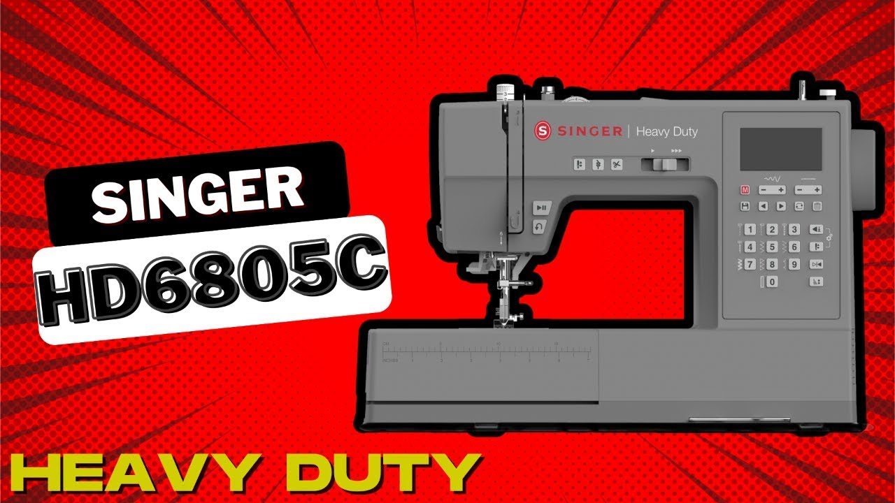 🔴Heavy Duty (Semi Industrial)  HD6805c - Taller Exclusivo 07/02/2026